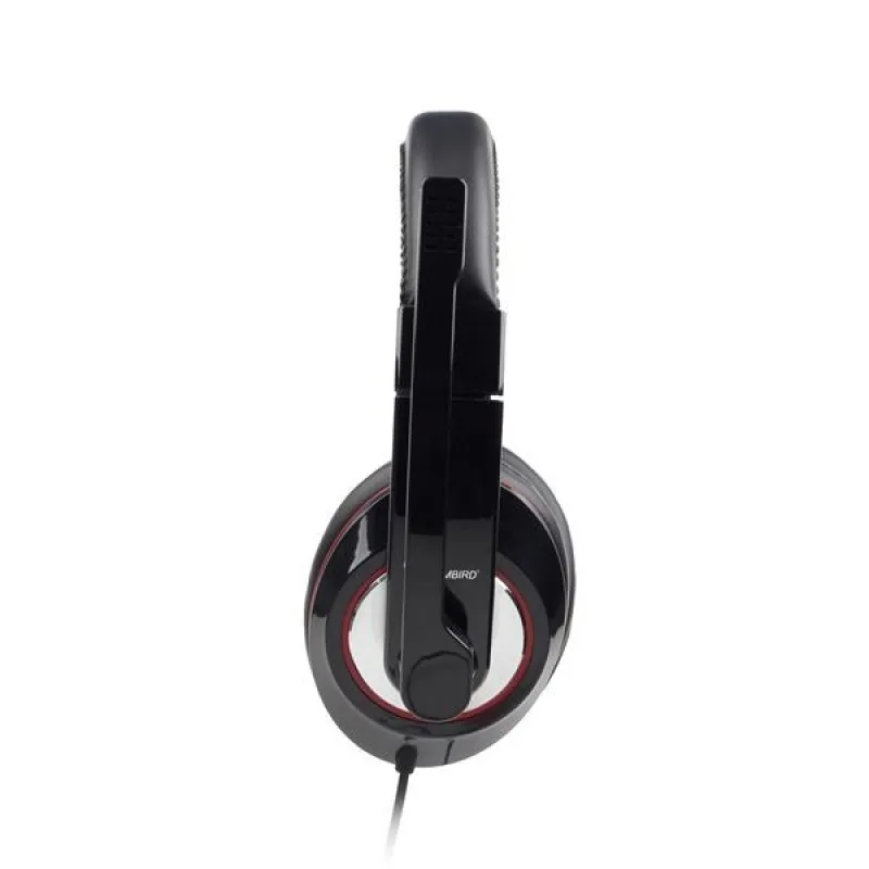 GEMBIRD sluchátka s mikrofonem MHS-U-001 Gaming, černá, USB MHS-U-001