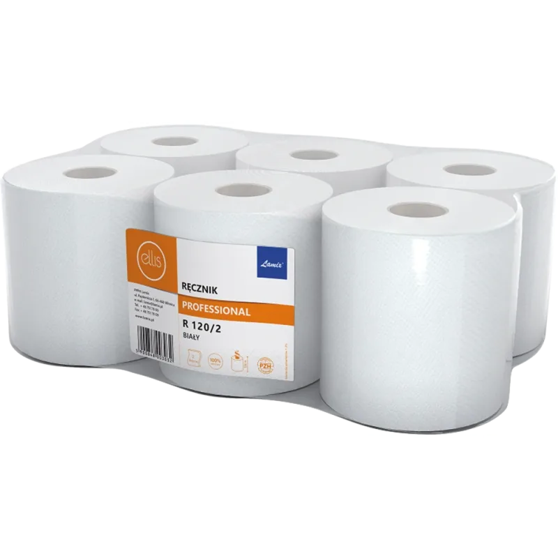 Lamix 3032 R ELLIS 120 m 2V papierové uteráky biele 6 ks