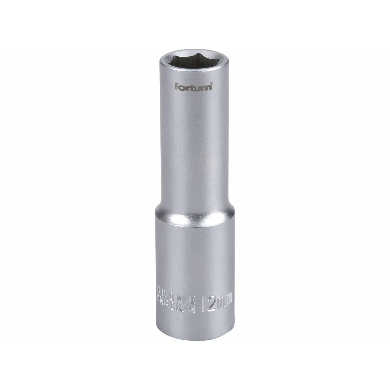 Kľúč nástrčný predĺžený, 12mm, 1/2”, FORTUM