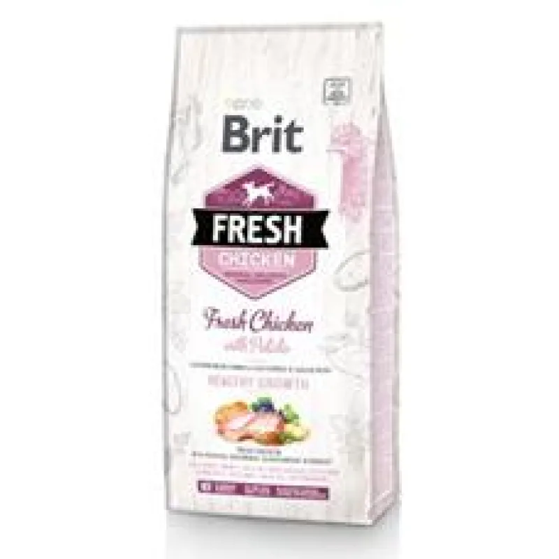 Brit Fresh Chicken with Potato Puppy Healthy Growth 2,5 kg
