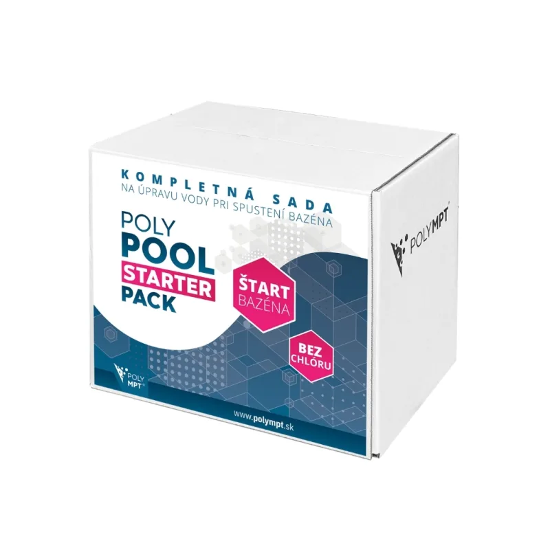 POLY STARTER PACK - štartovacia sada pre bazény pre zdravé kúpanie, POLYMPT