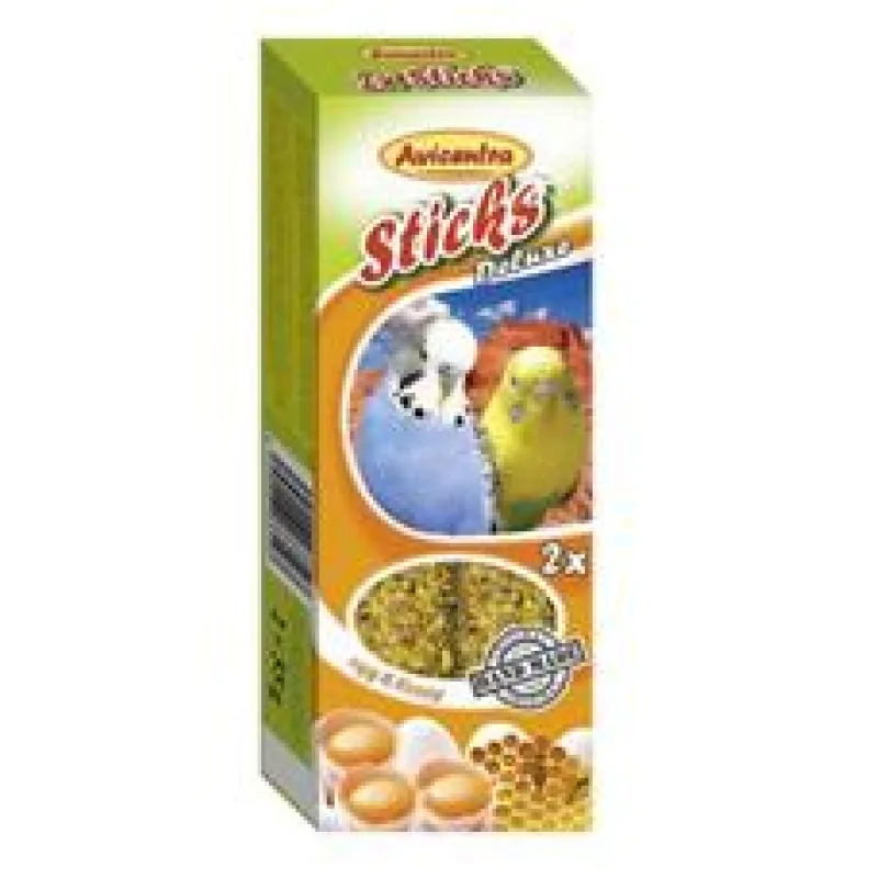 Avicentra tyčinky andulka - vejce+med 2 ks