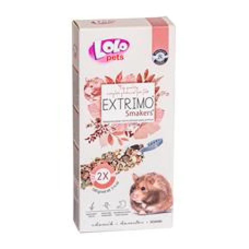 EXTRIMO SMAKERS tyčinky pro křečky 2ks/100g