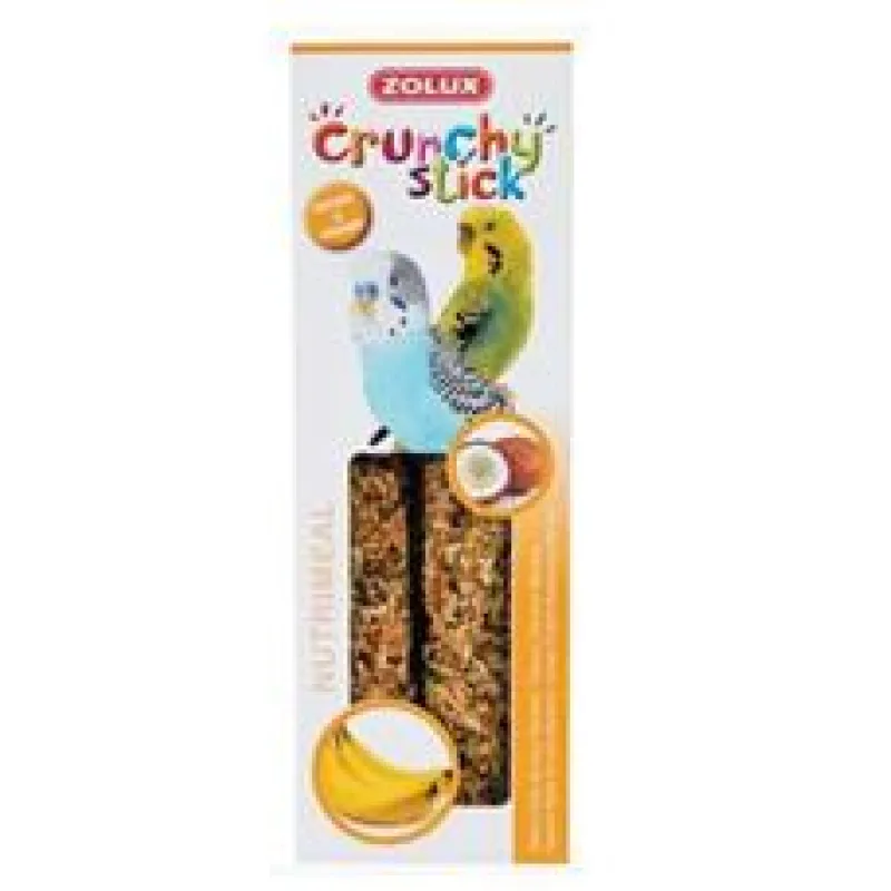 Crunchy Stick Parakeet Proso/Banán 2ks Zolux 1 bal.