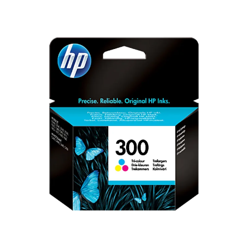 HP 300 Tri-colour Ink Cartridge with Vivera Inks CC643EE