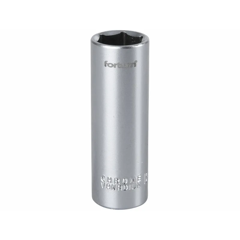 Kľúč nástrčný predĺžený, 12mm, 1/4”, FORTUM