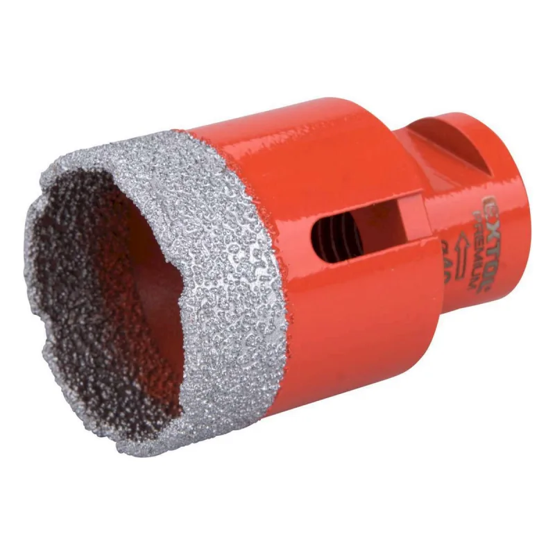 Vrták korunkový diamantový do uhlovej brúsky, ⌀40mm, EXTOL PREMIUM