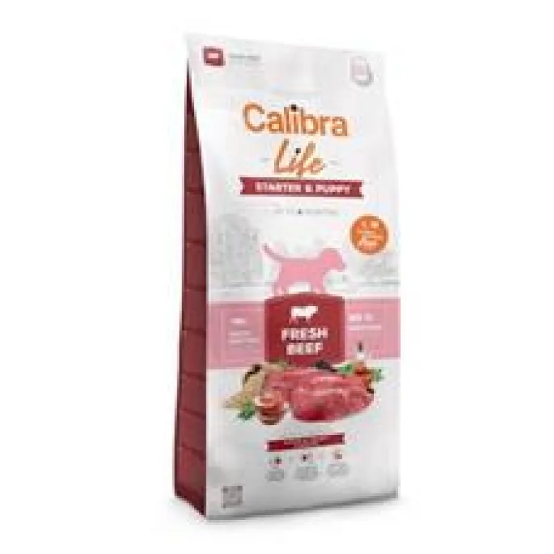 Calibra Dog Life Starter&Puppy Fresh Beef 12kg