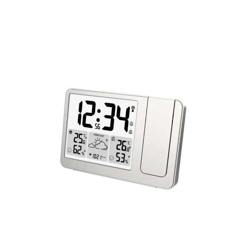 JVD  Rádiem řízená meteorologická stanice JVD RB3539 s projektorem na stěnu