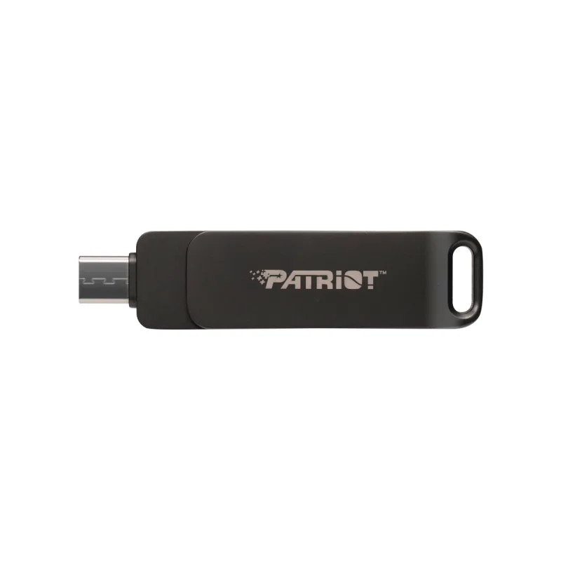 Patriot RAGE R550/ 256GB/ USB 3.2/ USB-A + USB-C/ Čierna PE256GR550DSAD