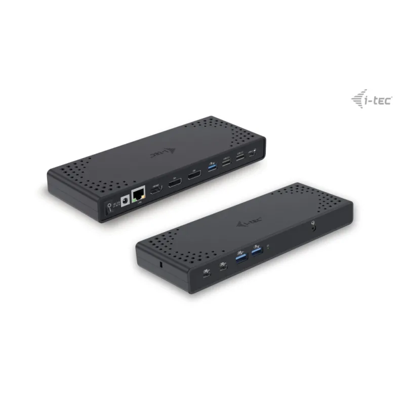 i-tec USB-C Triple Display Docking Station Gen 2, PD 100W…