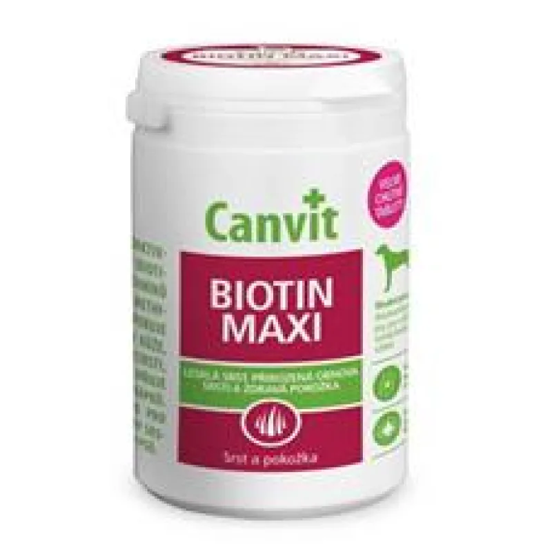 Canvit Biotin Maxi pro psy 230 g