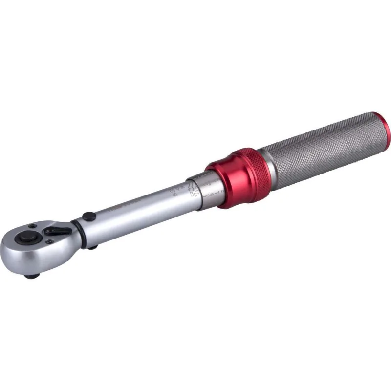 Kľúč momentový so stupnicou 1/4", 5-25Nm, dĺžka 234mm, EXTOL PREMIUM
