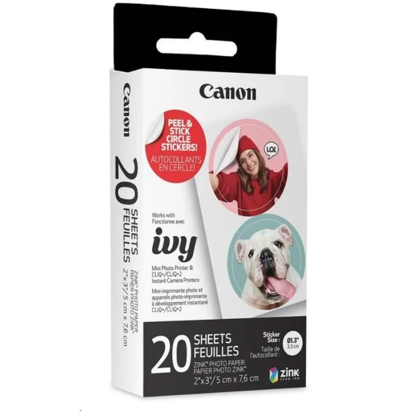 Papier Canon Zink ZP-2030-2C-20 EXP HB 4967C003