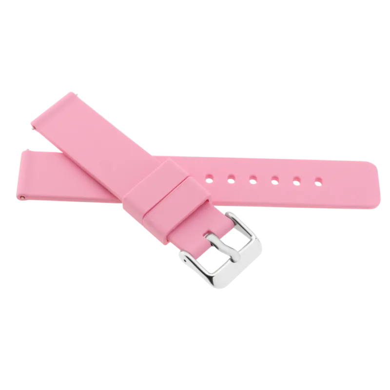JVD Unisex růžlový gumový řemínek na hodinky R42520/22
