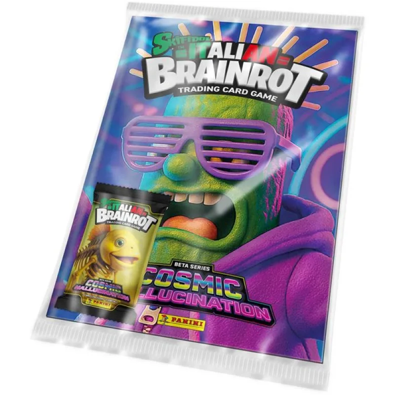 PANINI Italian Brainrot Skifidol Cosmic Hallucination TCG starter set 01…