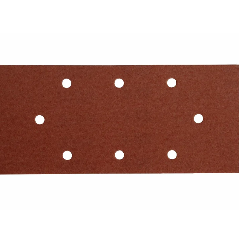 Brúsny papier na suchý zips 10ks, 8 otvorov, 93x190mm, P80, EXTOL PREMIUM