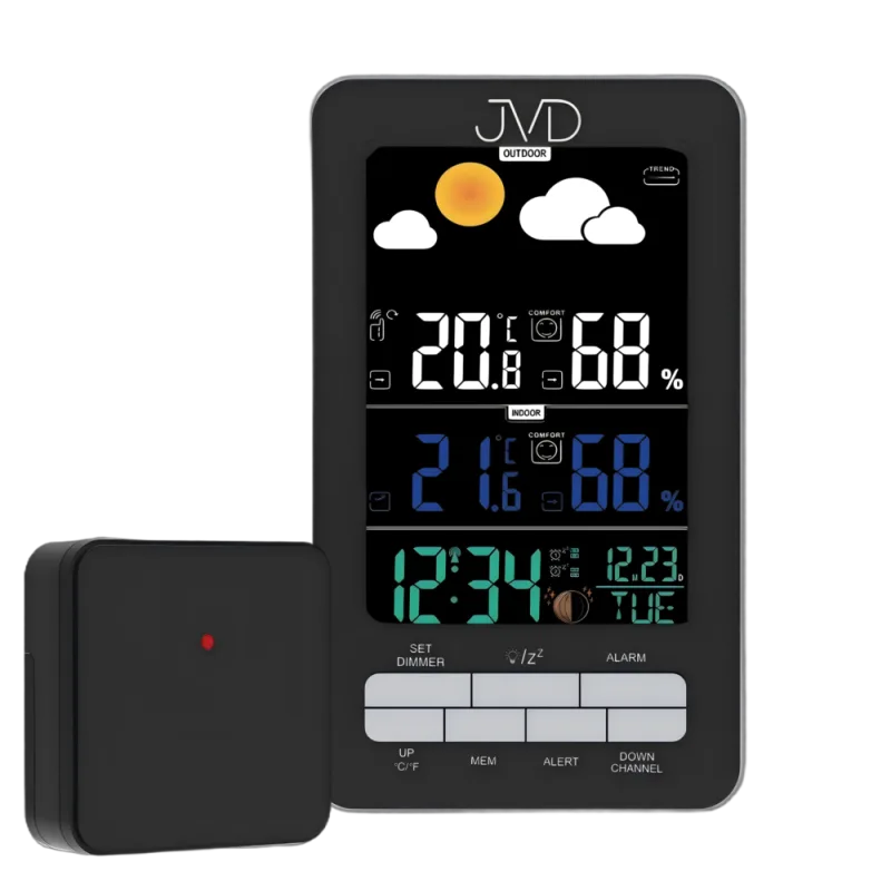 JVD Rádiem řízená meteorologická stanice JVD RB6687.1