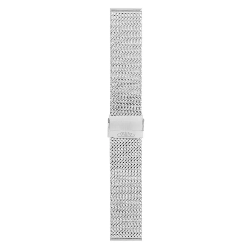 PRIM Pánský kovový řemínek na hodinky PRIM RA.13065 (22 mm) - stříbrný RA.13065.2222.7070.L