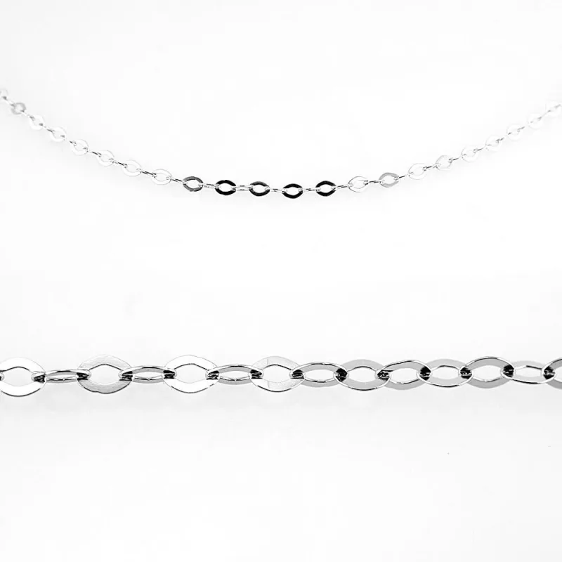 MPM Ocelový řetízek z chirurgické oceli Chain 7315 - SS Silver (50cm)