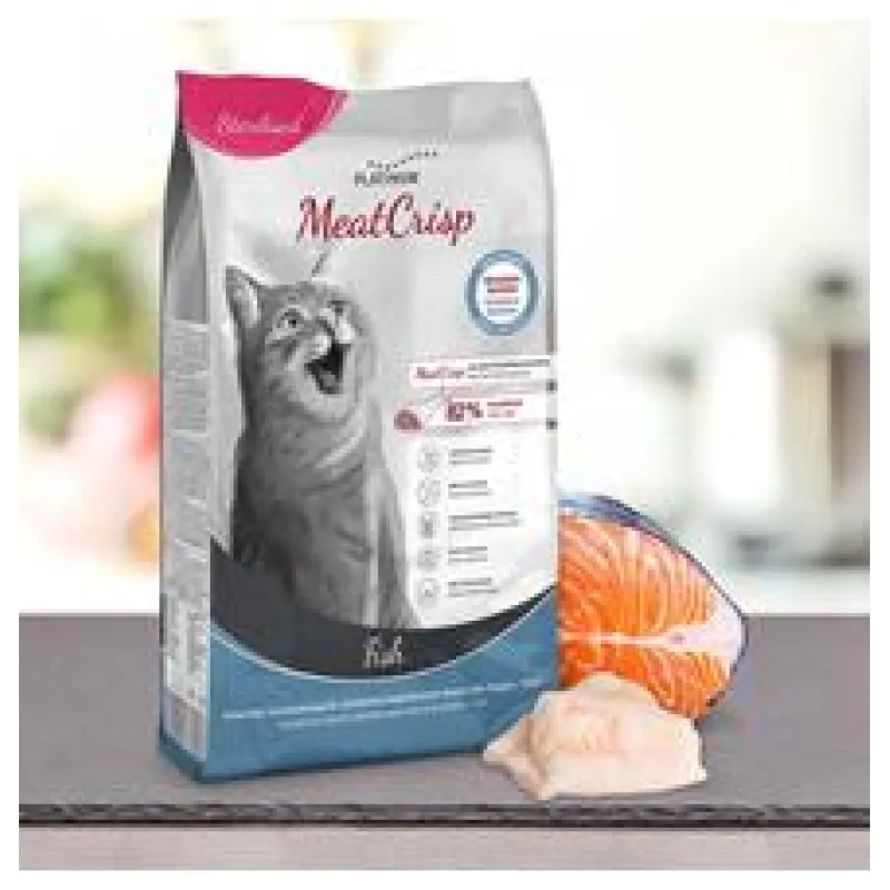 Platinum MeatCrisp Sterilised Fish - Ryba pro kastrované kočky 3 kg