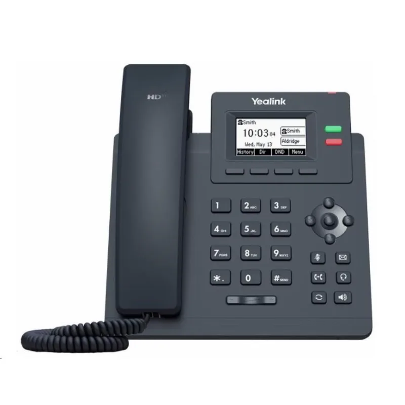 IP telefón Yealink SIP-T31, 2, 3" grafika 132x64, 2x RJ45 10/ 100, 2x…