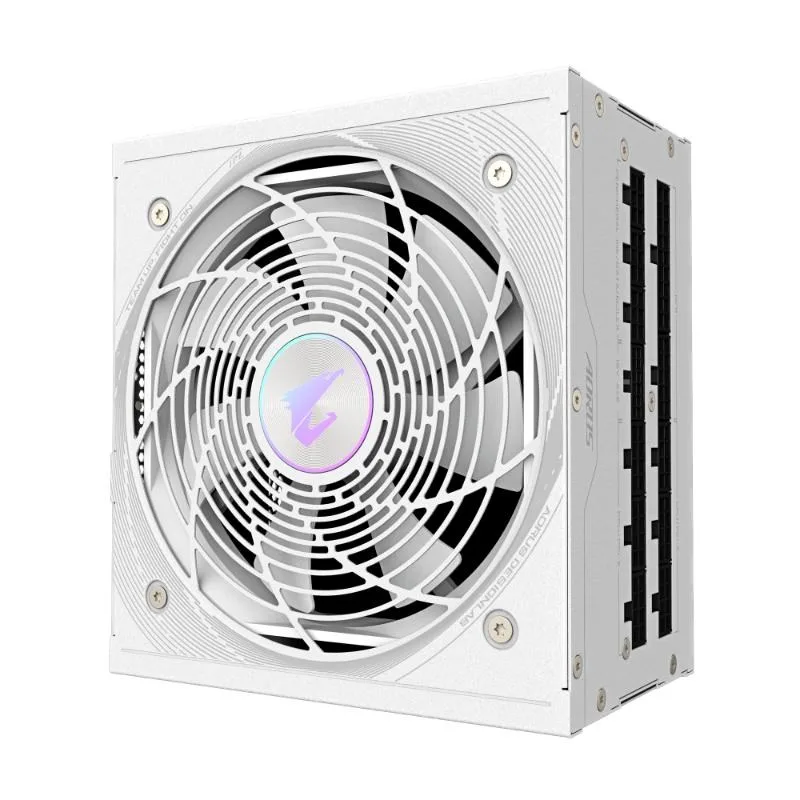GIGABYTE zdroj AE850PM PG5, 850W, 80+ Platinum, 120mm fan, bílá GP…