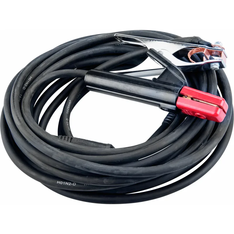 Káble zváracie s rýchlokonektorom 10-25, 5m/25mm⌀, max. 200A, EXTOL PREMIUM
