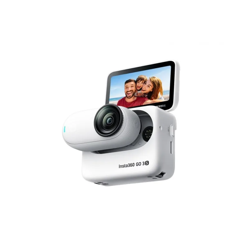 Insta360 GO 3S - 128GB miniaturní magnetická akční kamera, bílá INST487