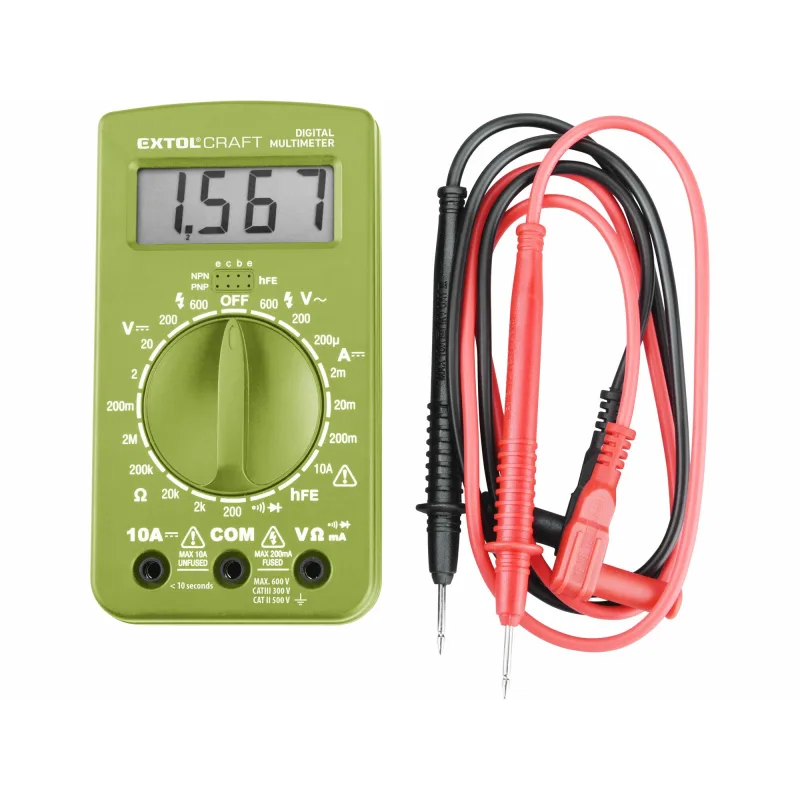 Multimeter digitálny (U,I,R), EXTOL CRAFT