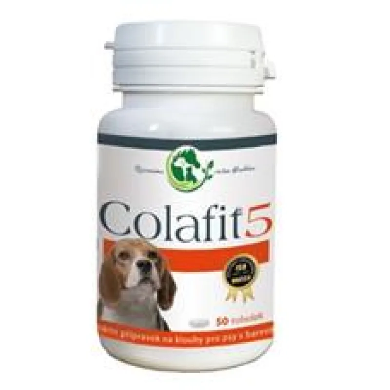 Colafit 5 Na Klouby Pro Psy Barevné 100 tbl
