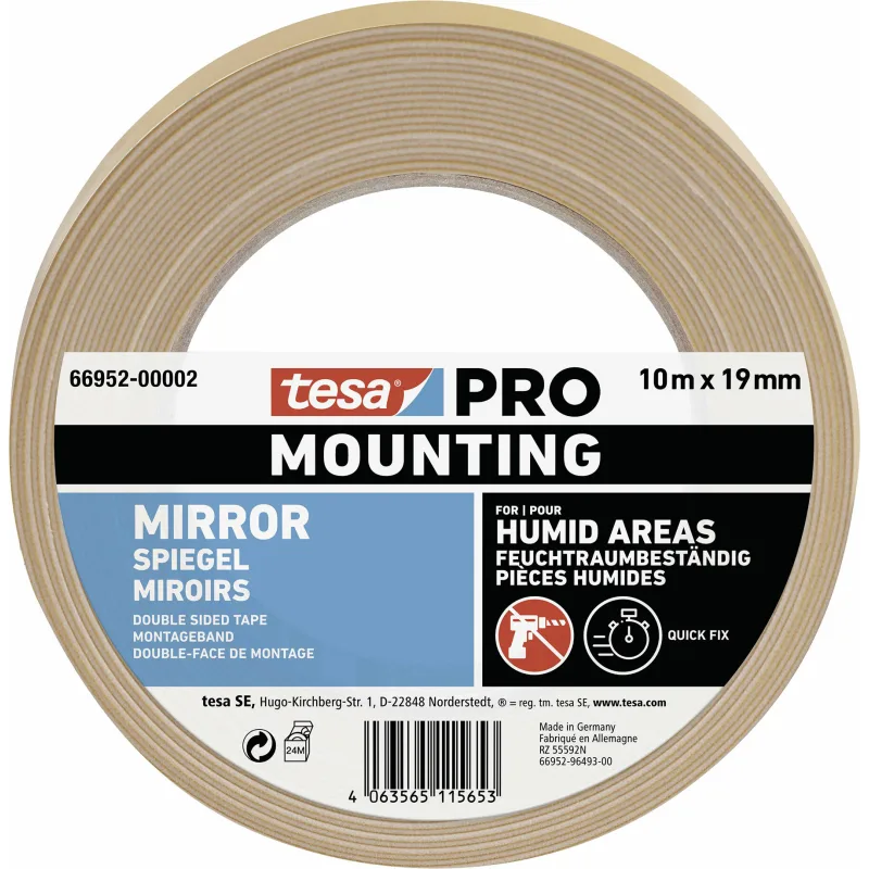 Páska montážna na zrkadlá 66952, 19mm x 10m, Tesa