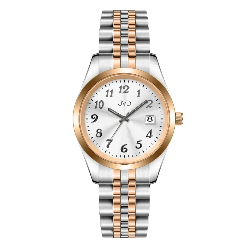 JVD Dámské rose gold módní designové hodinky JVD JZ216.5
