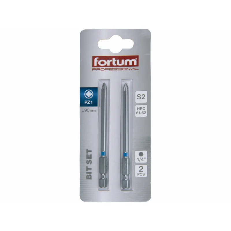 FORTUM-KITO Bity S2 – krížové a štvorcové, rôzne veľkosti PH, PZ, SQ