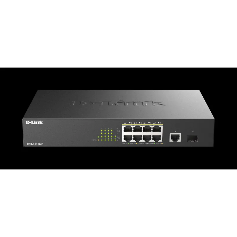 D-Link DGS-1010MP/ E 10-Port Gigabit PoE Switch DGS-1010MP/E