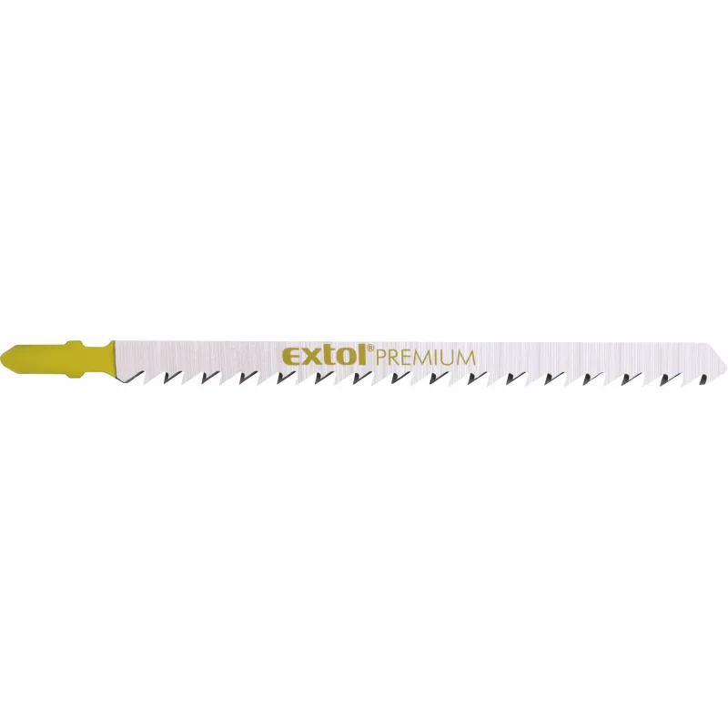 List pílový do priamočiarej pílky 5ks, HCS 126mm, hrubý rez, úchyt BOSCH, HCS, EXTOL PREMIUM