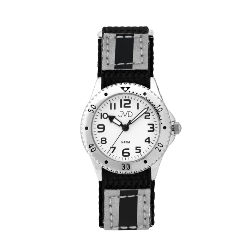 Chlapecké dětské náramkové hodinky JVD J7193.1 na suchý zip