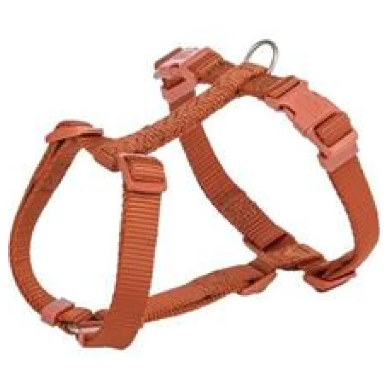 H-postroj PREMIUM, rezavá XS-S:hruď:30-44cm/10mm