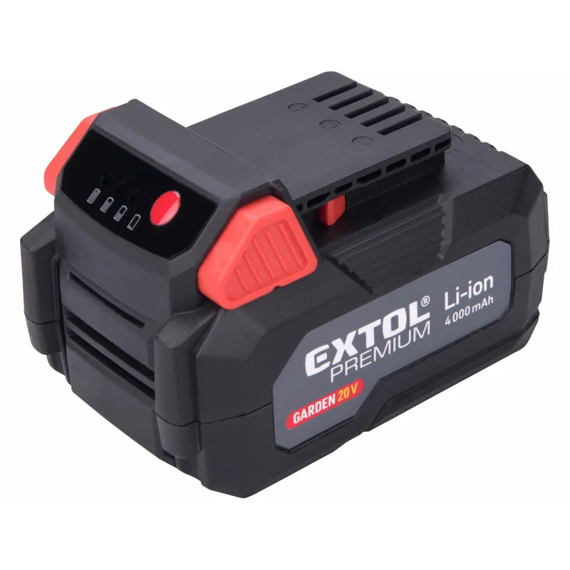 Akumulátor Garden 20V/4Ah, pre záhradné aku náradie, EXTOL PREMIUM