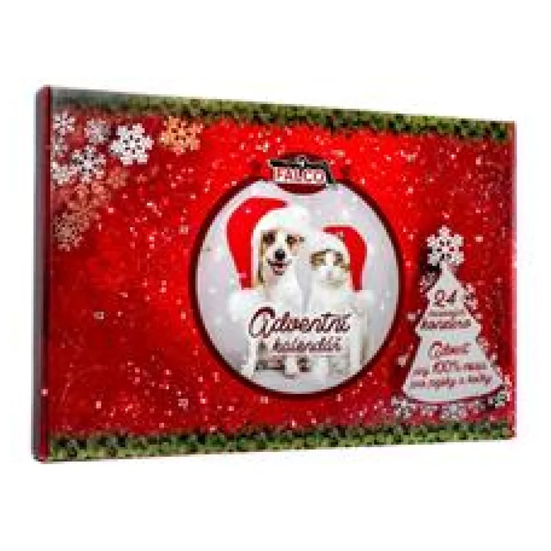 FALCO Adventní kalendář, 24 x konzerva 120 g 1 ks
