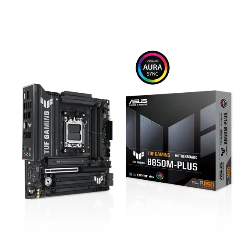 ASUS TUF GAMING B850M-PLUS soc AM5 DDR5 B850 mATX HDMI DP 90MB1IX0-M0EAY0