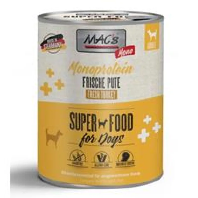 Konz. MACs Dog MONO Sensitive KRŮTA 400 g