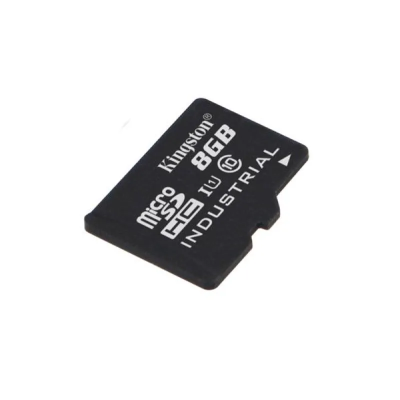 8 GB . microSDHC karta Kingston Industrial C10 A1 pSLC Card, bez adaptéra…