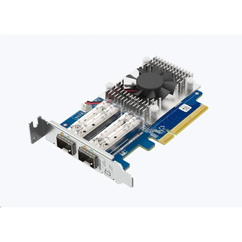 QNAP QXG-10G2SF-NXE - 2x 10GbE SFP+, low-profile, PCIe Gen3 x8 QXG-10G2SF…