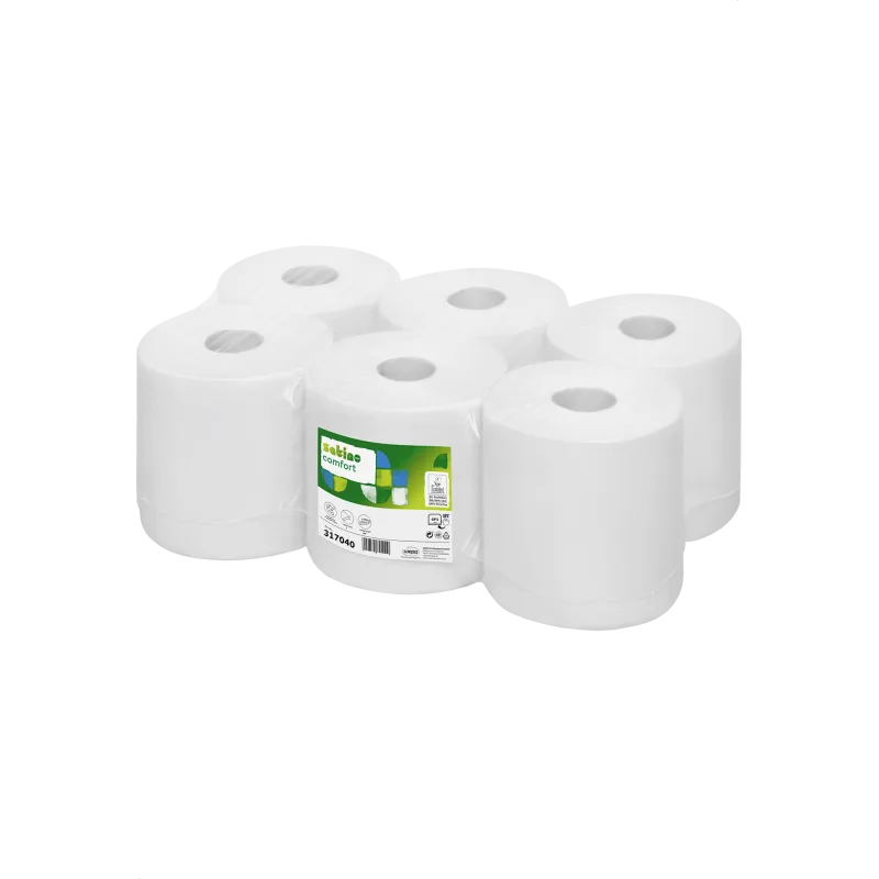Wepa 317040 RPSATINOC 1V papierové uteráky biele 6 ks