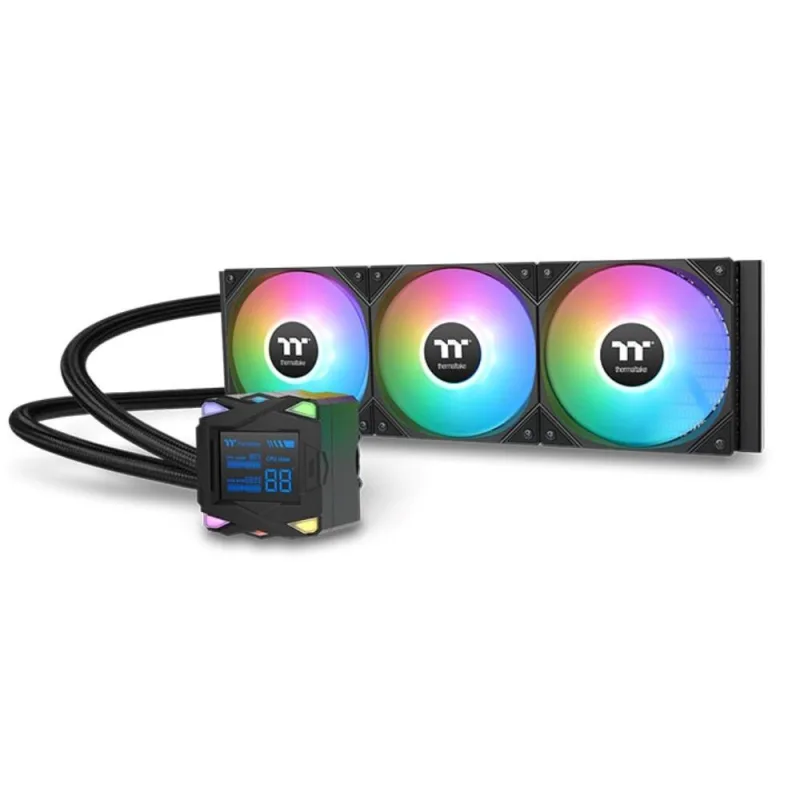 THERMALTAKE Vodní chladič LA360-S ARGB, 3x120mm ARGB, LGA1851, AM5, …
