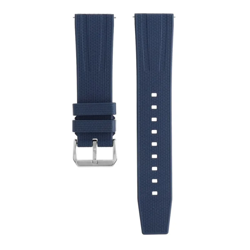 MPM Unisex řemínek na hodinky RJ.15355 (22 mm) - tmavě modrý