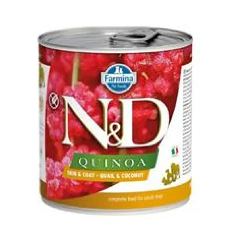 N&D DOG QUINOA Quail & Coconut 285 g