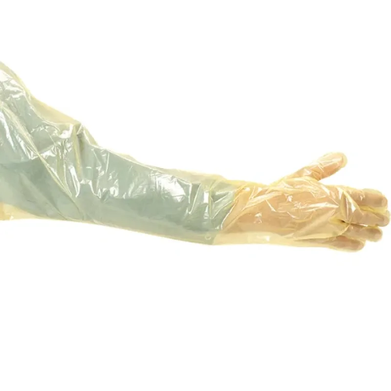 Kruuse RVETO SS Mäkké inseminačné rukavice zelené 50 KS 95 cm