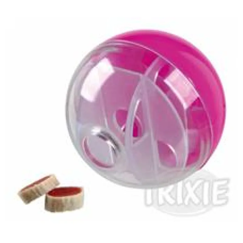 Míček na pamlsky pro kočky, různobarevný 5 cm
